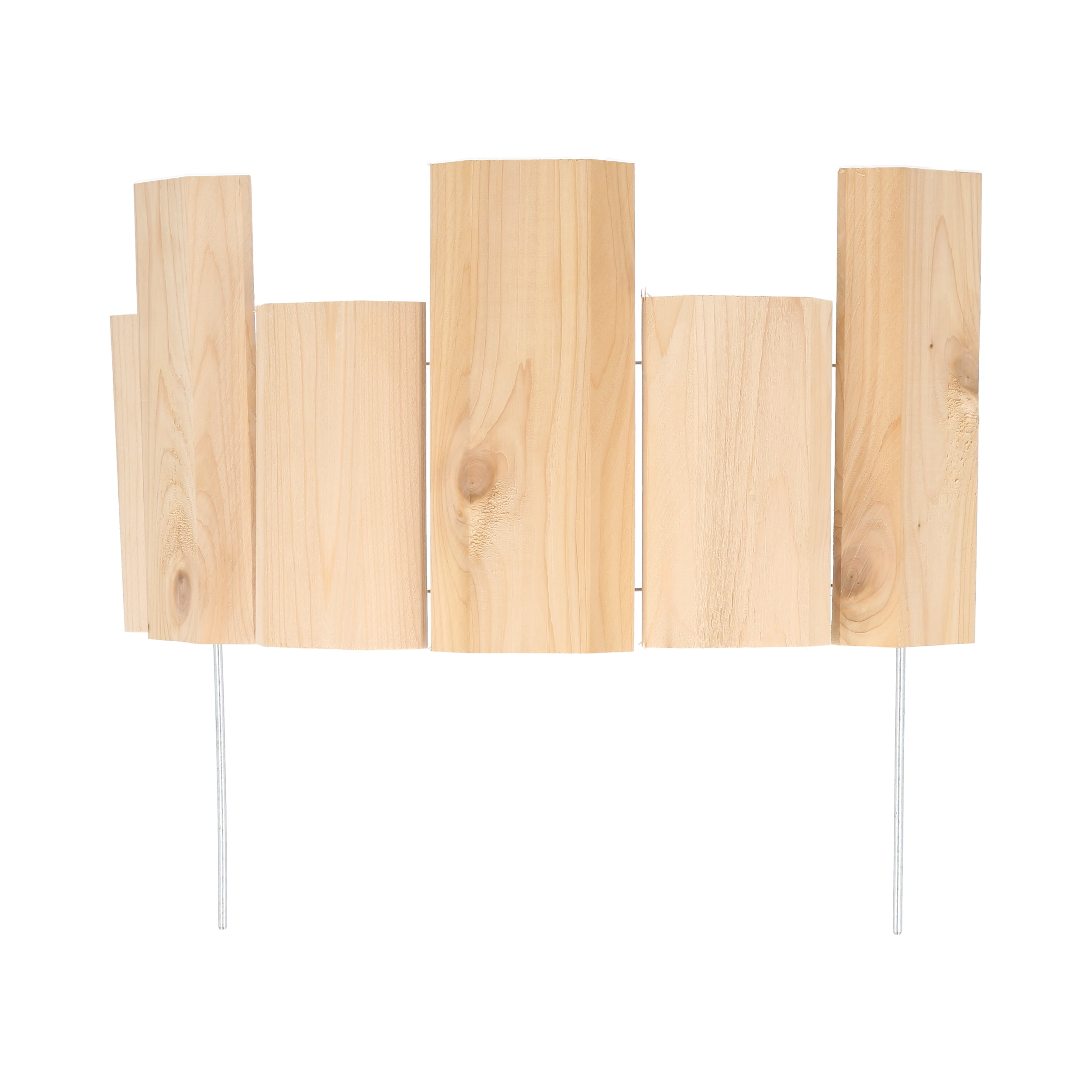 Greenes Fence Cedar Wood Landscape Edging, 18 in. W x 7 in. H x 1 in. D