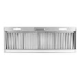 thumbnail image 3 of Akicon Range Hood 54 Inch, 1200 CFM Stainless Steel Range Hood Insert with 4 Speed Control, 2-LED Lights & Nightlight, Baffle Filters, 3 of 12