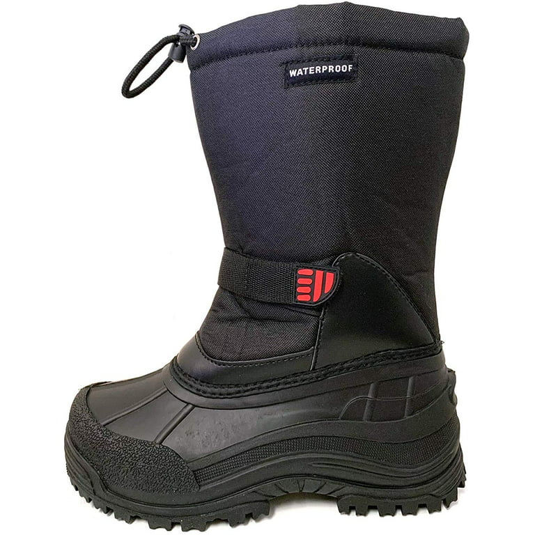 Climatex Men's Snow Boots, Size: Medium, Black