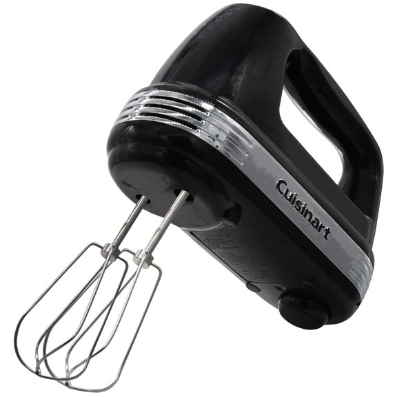 Cuisinart HM-90SBK Power Advantage Plus 9-Speed Handheld Mixer with Storage Case, Black