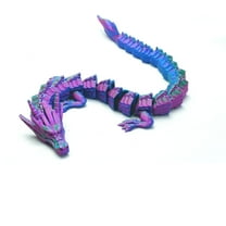3D Printed Dragon Model,Articulated Dragon Toys,Flexible Joint Animal Model Figurines, Stress Relief, Fidget restlessness, ADHD Toys, Surprise Fantasy Gifts
