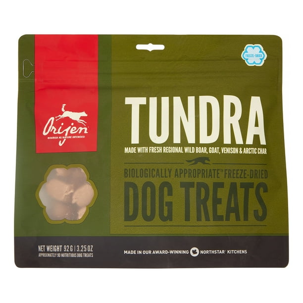 Orijen Tundra Biologically Appropriate Freeze Dried Dog Treats, 3.25 oz