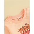 thumbnail image 5 of GXFC Toddler Girl Thanksgiving Outfits Set Clothes 6M 12M 18M 2T 3T 4T Kids Girls Long Sleeve Letter Print Sweatshirt+Pie Print Flare Pants 2Pcs Thanksgiving Clothing for Children Girl, 5 of 8
