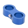 thumbnail image 5 of Abrazadera separadora de manguera de 2 agujeros para coche, adaptador de abrazaderas de línea de , ligero y duradero An4 azul Cola Separador de manguera, 5 of 5