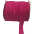 thumbnail image 1 of Carrete de cinta de terciopelo de 10 yardas (rojo, 1"), 1 of 4