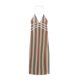 thumbnail image 3 of TRAFZA Sexy Deep V Neck Fashion Lace Splicing Crochet Pattern Summer Women's Slim Midi Skirt Women's Elegant Slip Dress Y2K, 3 of 5
