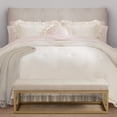 thumbnail image 6 of Mainstays All in One Reversible Comforter and Sheet set- 11 Piece, Queen, Cream Ruffle, 6 of 14