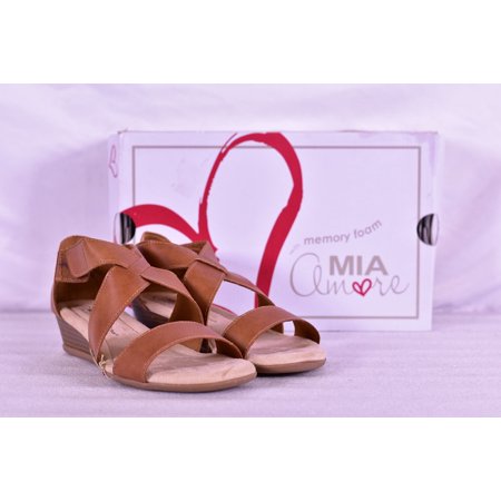mia amore memory foam sandals