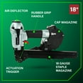 thumbnail image 4 of Metabo HPT Pneumatic 18-Ga Wall Crown Stapler, N3808AP, 4 of 11