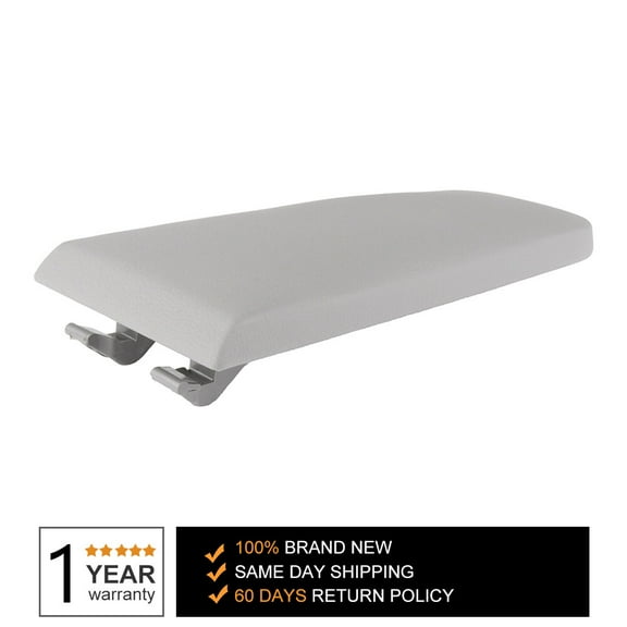 cciyu Armrest Center Console Lid Cover   Base Grey Armrest Covers Replacement fit for 1999-2009 For Volkswagen For Golf