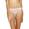 UnVeiled by Felina | Candy Thong | Panty | Lace | Low Rise | Comfort | Stretch (Mocha, Small)