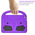 thumbnail image 6 of ELEHOLD Kids Case for Walmart Onn 10.1" Tablet 3rd Generation (2022 Release Modesl 100071485) EVA Kids Friendly Full Body Shockproof Kickstand Function Handle Grip Case for Onn 10.1" 3rd Gen,Purple, 6 of 8