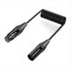 thumbnail image 1 of Cable XLR Cable XLR de 3 Macho A Hembra Cable Adaptador de Audio para Micrófono Mezclador Altavoz Amplificador, 1 of 5