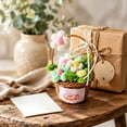 thumbnail image 5 of Beforeyayn Crochet Flower Basket, Washable For Kids Room For Toddler Parents, Playroom Shelf And Toy Box, Letting Toddler Play Without Worry Of Broken Glass., 5 of 6