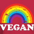 thumbnail image 3 of CafePress - Vegan Rainbow T Shirt - Men's Classic Graphic Cotton T-Shirt, 3 of 4