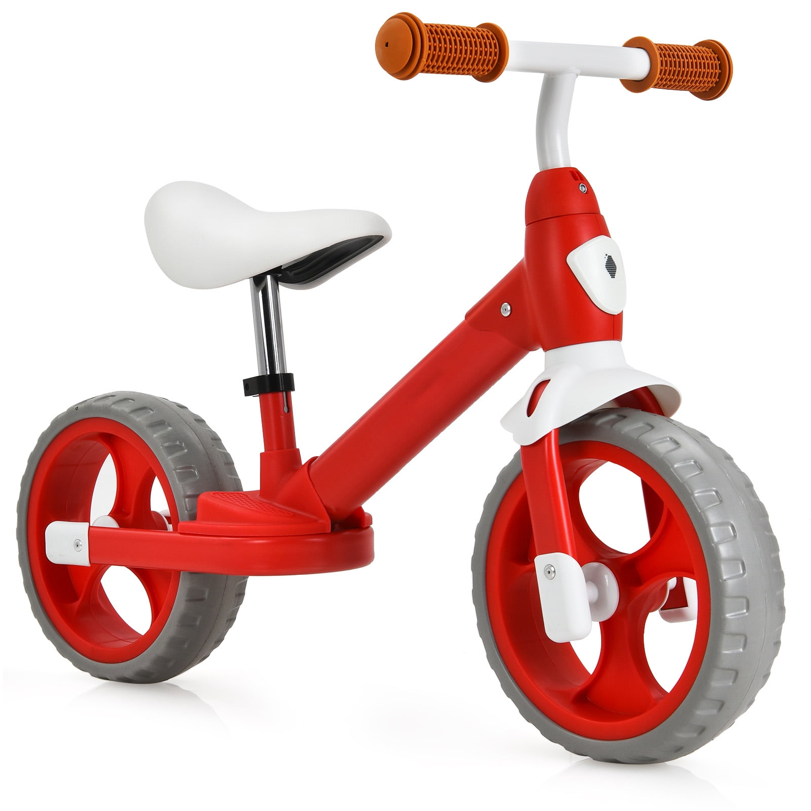 Topbuy Kids Balance Bike Toddler Running Bicycle Lightweight Training Bicycle w Seat Height Adjustable Red Walmart