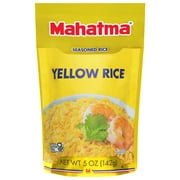 Mahatma Authentic Saffron Yellow Rice, Seasoned Rice with Spices, 5 oz Bag