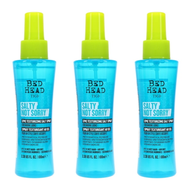 Tigi Bed Head Head Salty No Lo siento Epic Texturizing Sal Spray 3.38 oz 3 Pack TIGI Tigi Bed Head Head Salty No Lo siento Epic Texturizing Sal Spray 3.38