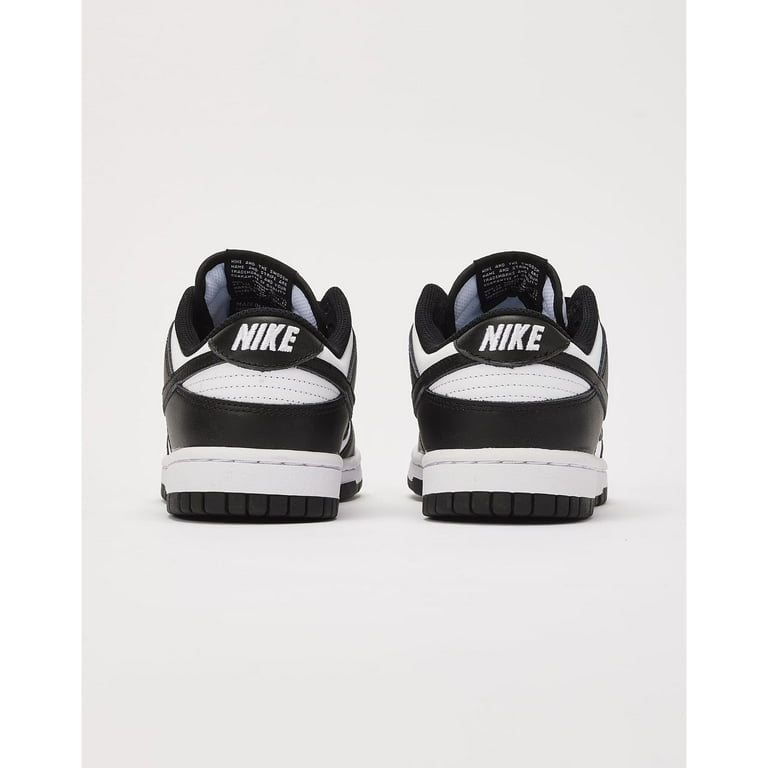 Nike Women's Dunk Low DD1503-101 Panda Black White Leather