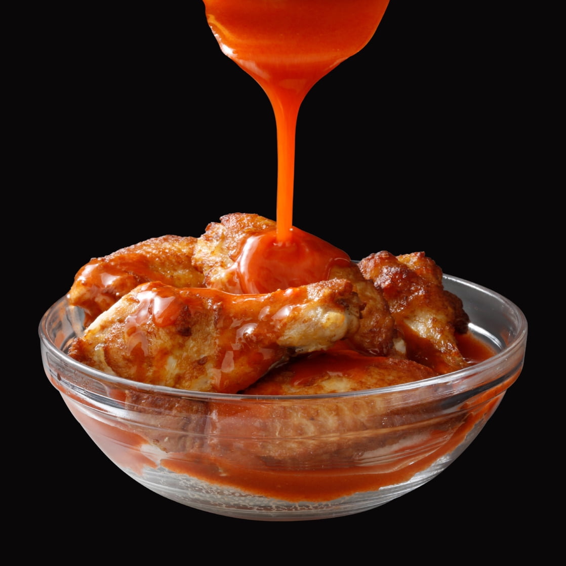 Foster Farms Classic Buffalo Take Out Crispy Chicken Wings, 1 lb (Frozen)