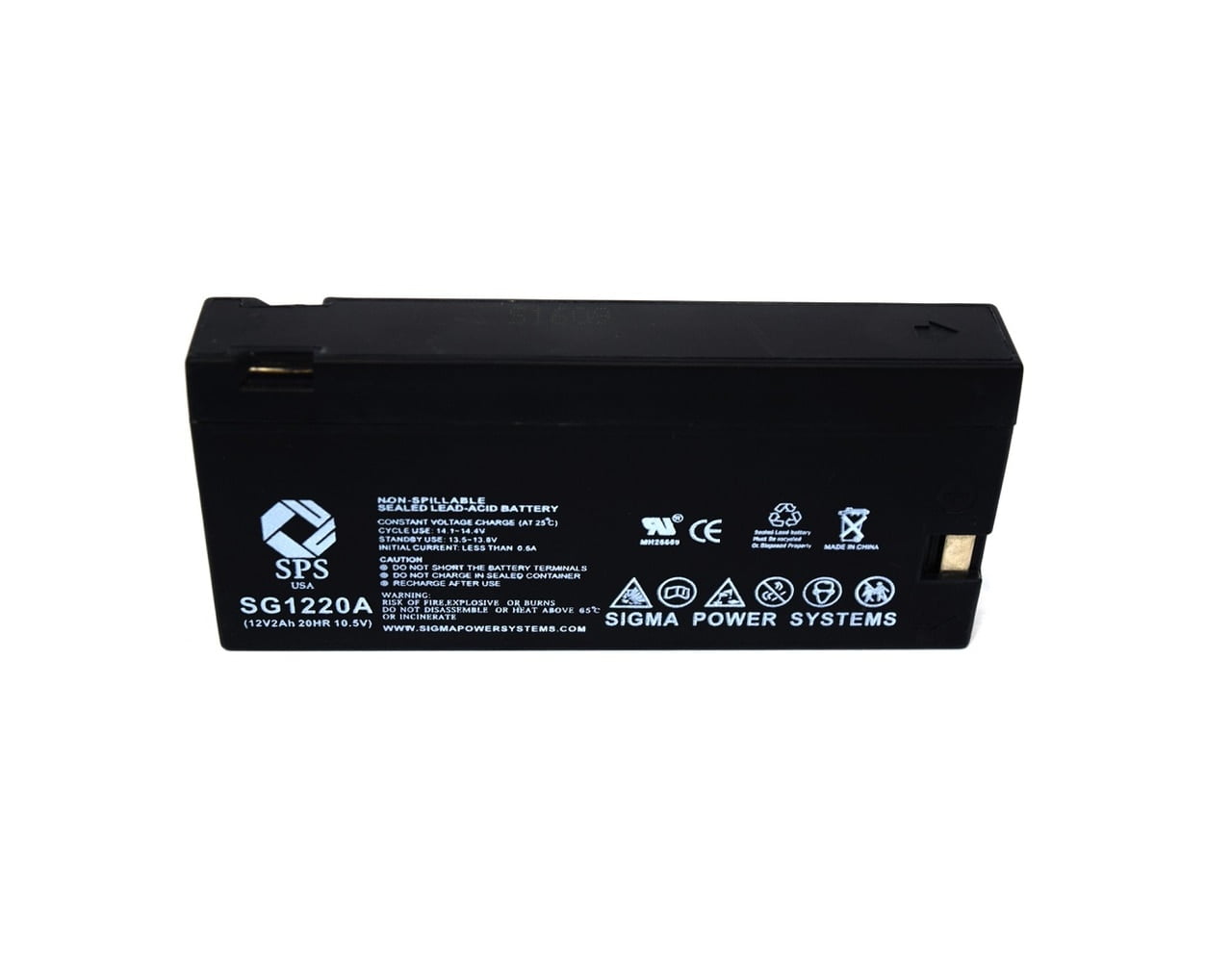 SPS Brand 12V 2Ah Replacement Battery for Quasar VM719 (Camcorder