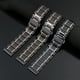 thumbnail image 4 of Correa de reloj de acero inoxidable y cerámica de 23 mm para Casio PROTREK Series PRW-30 PRW-50 PRW-60 PRW-70YT Correa de reloj deportiva resistente al agua, 4 of 5
