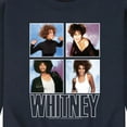thumbnail image 3 of Whitney Houston - Whitney Grid - Men's Crew Neck Fleece Pullover, 3 of 5