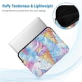 thumbnail image 2 of FORMRS 15-15.6 inch Laptop Sleeve Case Soft Carrying Quilted Computer Bag Cover, Watercolor Ice Cream Pattern, 2 of 7