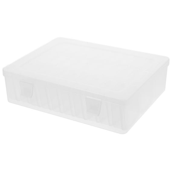 HAKIDZEL 1 Set Clear Bead Organizer with 30 Small Cases for Jewelry and Crafts Storage