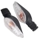 thumbnail image 4 of 12V Motorcycle Turn Signal Light Orange Red Light High Brightness Blinker Indicator Lamp Replacement for DUCATI Monster Streetfighter Transparent, 4 of 5