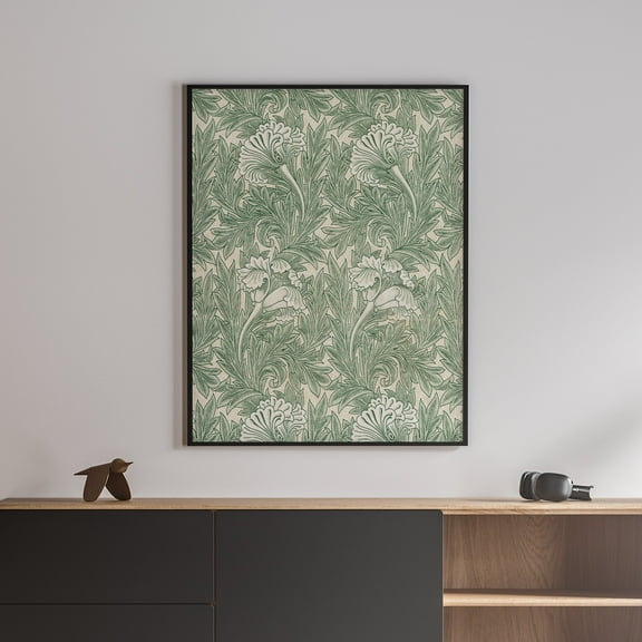 Tulip pattern - 1875 | William Morris | Premium Fine Art Print | 19th Century British | Arts and Crafts | Botanical | Plant Art | Nature art
