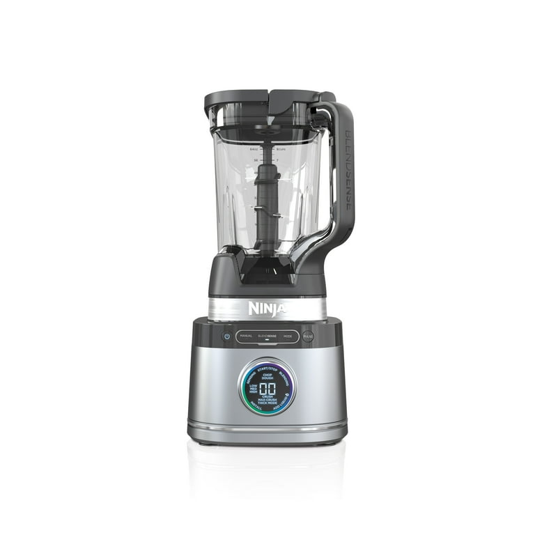 Ninja Detect Kitchen System Power Blender + Processor with Blend Sense Technology, Silver, TB400