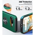 thumbnail image 4 of MYKOMI pour Google Pixel 9a Étui, Protection Militaire à Double Couche, Étui Antichoc avec Support Anneau en Métal, Support, Étui de Protection Ajustée pour Google Pixel 9a, 4 of 7