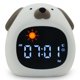 thumbnail image 1 of JL-824 Cartoon Dog Shape White Noise Alarm Clock Sleep Bedside Lamp Tap Control Night Light, 1 of 5
