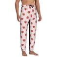 thumbnail image 4 of Kdxio Strawberry Pattern Joggers,Sweatpants for Men with Pockets-Medium, 4 of 5