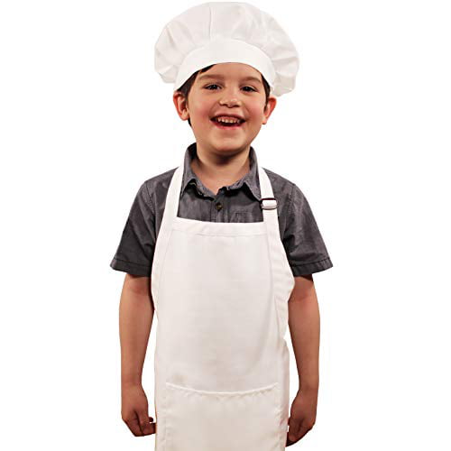 New Elastic Chef Hat Kitchen Baking Cooking Party Costume Cap For Adult KidWhite 