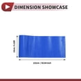 thumbnail image 4 of Unique Bargains Deep Blue Protective Car Wrap Film 0.33ft x 59.84inch Exterior Interior Vinyl Wrap Cover 5.5mil 1 Pc Universal, 4 of 7