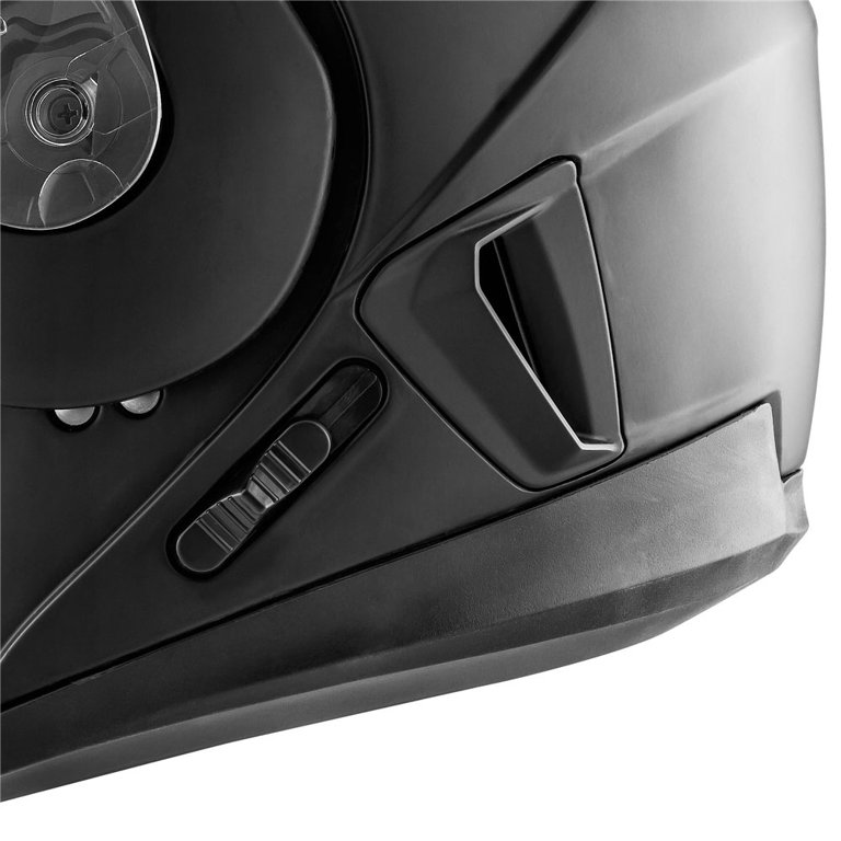 CKX Tranz 1.5 AMS Modular Snowmobile Helmet Matte Black 512588