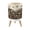 Color 2, variant on Small Trash Can with Lid Majestic Bear Silhouette Forest Sunset Reflection Art 1.8 Gallon Dog Proof Trash Can Round Garbage Can Waste Bin Wastebasket for Bathroom Bedroom Living Room
