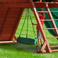 Gorilla Playsets Sun Palace Extreme Wooden Swing Set with 2 Slides