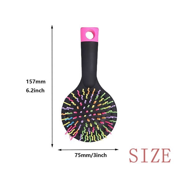 Ocean Water Fish Nature Picture Salon Detangling Hair Brush Cushion Base