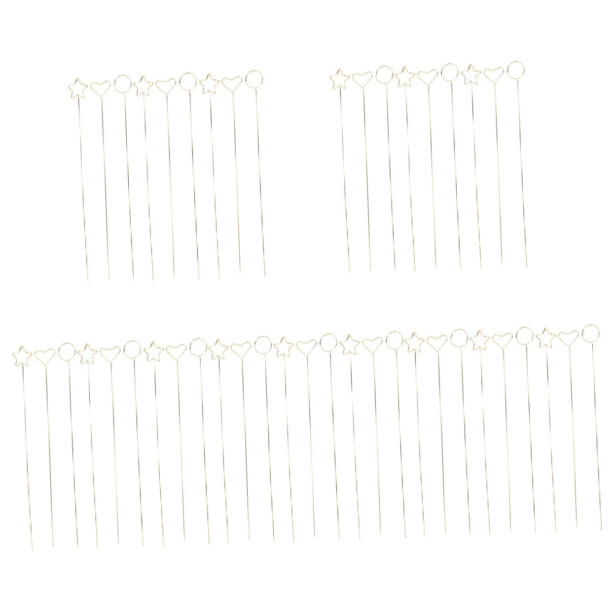 150 pcs  Floral Pick Card Holder Picture Holders Photo Clip Holder Flower Card Holder Stick for Bouquet