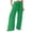 j37-Green, variant on Womens Casual Palazzo Pants Solid Color Drawstring Waist Baggy Wide Leg Pants Ladies Autumn Comfortable Everyday Trousers,S