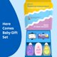 thumbnail image 2 of Set de regalo Johnson's Baby Here Comes Baby con 5 artículos, 2 of 9