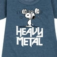 thumbnail image 3 of Peanuts - Heavy Metal Snoopy - Toddler And Youth Girls Fleece Dress, 3 of 6