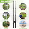 Hole Digger 4.5FT Heavy Duty Hole Digger with Professional Manual Hole ...