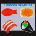thumbnail image 5 of Sushi Gummy Candy, Assorted Sushi Gummies Japanese Fruit Chewy Treat, Party Favor Candy Dish Stocking Stuffer Gift 1.41 oz 3 Pack w/ Bonus Snoep in Beperkte Oplage, 5 of 7