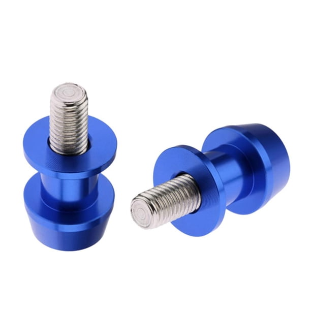 de Oscilante CNC de Motocicleta Universales de 2 Piezas de 8 Mm Y Accesorios de Tornillo para Las Motocicletas azul