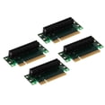 thumbnail image 1 of Tarjeta adaptadora vertical de PCB Macarena 4 Piezas PCI-e 8x Riser Extender, 1 of 8