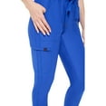 thumbnail image 5 of Scrubs for Women Set Ultra Stretch Form Fitting Womens Scrub Set (True Royal Blue, Large), 5 of 8